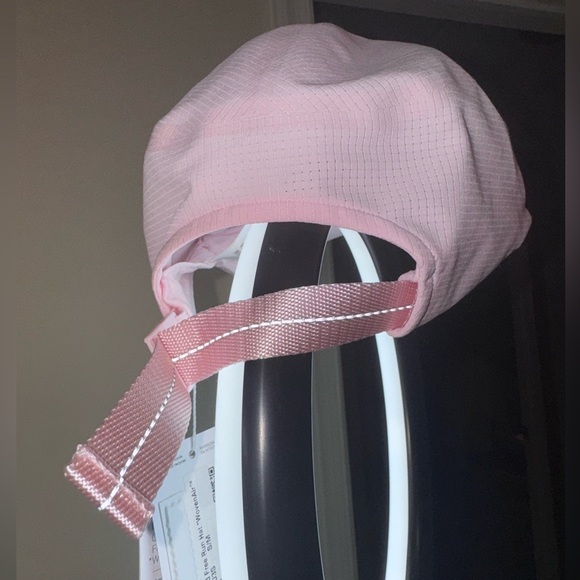 Lululemon Fast and Free Pink Running Hat WovenAir. Size S/M. NWT - Picture 5 of 12